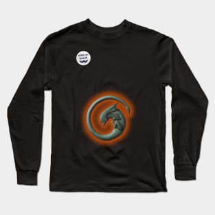 Alien on Board - Warm - badge variant Long Sleeve T-Shirt